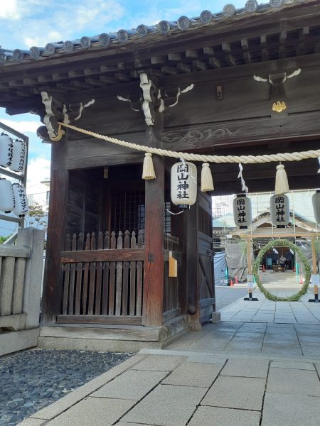 きものde岡山神社de初詣